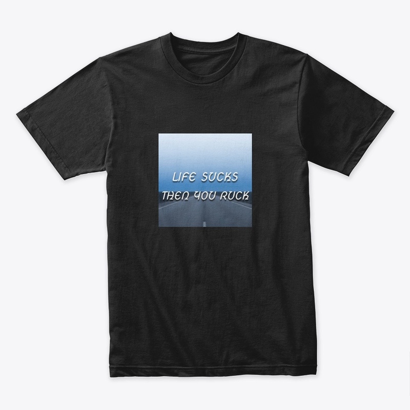 Life Sucks Then You Ruck - Next Level 3600 | Premium Ring-Spun Cotton T-Shirt