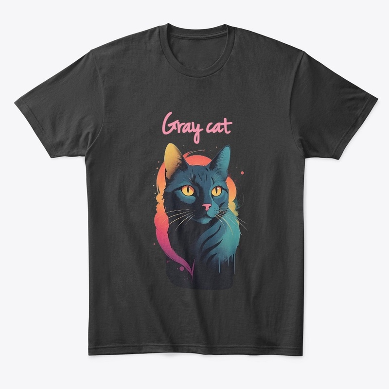 gray cat 