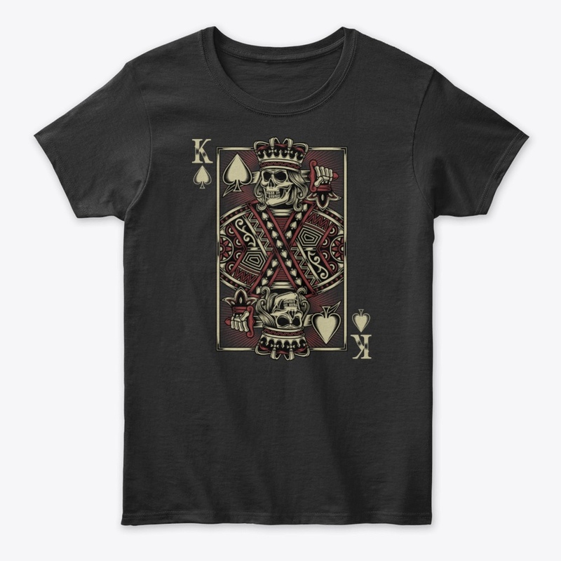 Skull Playing Card