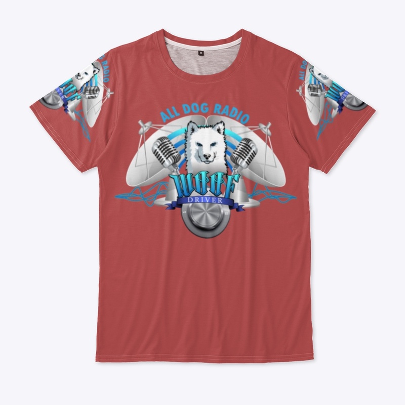 All Dog Radio All Over Print TShirt