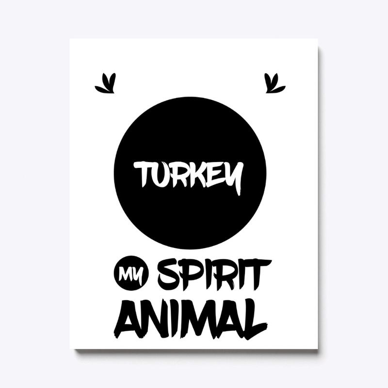 Turkey my spirit animal funny thanksgivi