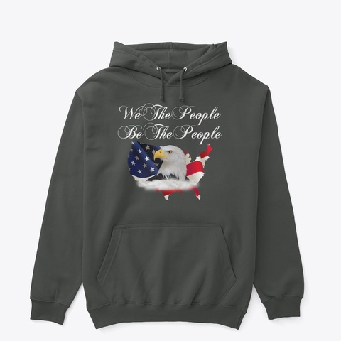 We The People Dark Heather T-Shirt Front