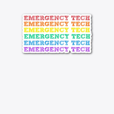 Emergency Tech Standard Camiseta Front