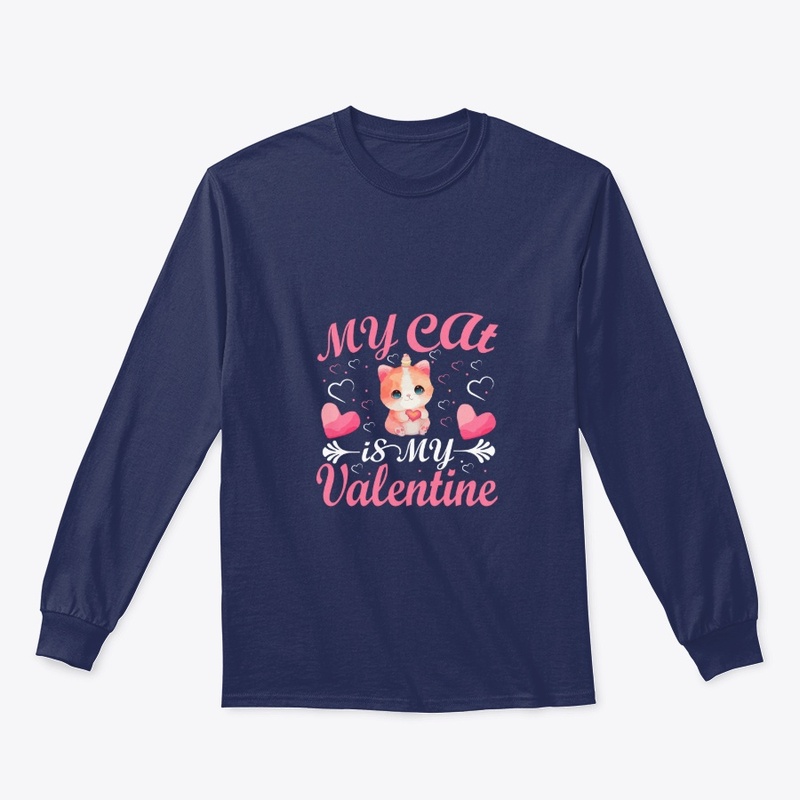 my cat is my valentine