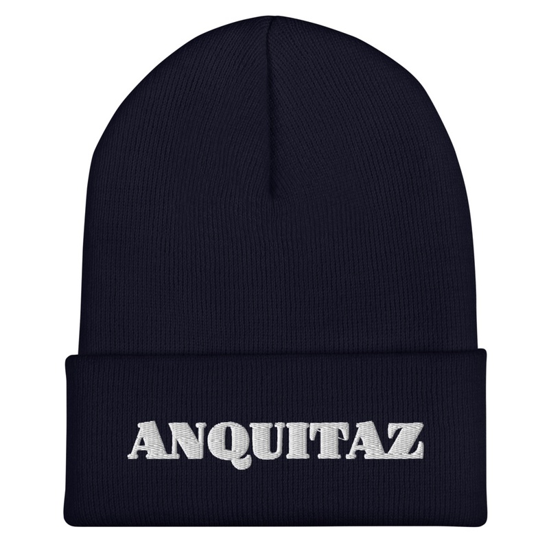 ANQUITAZ Navy Beanie