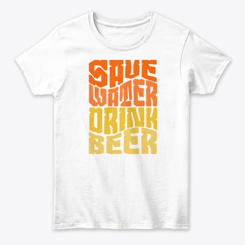 Save Water Drink Beer Funny Shirt