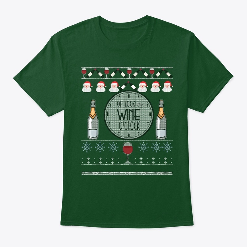 Funny WINE Ugly Christmas Sweater