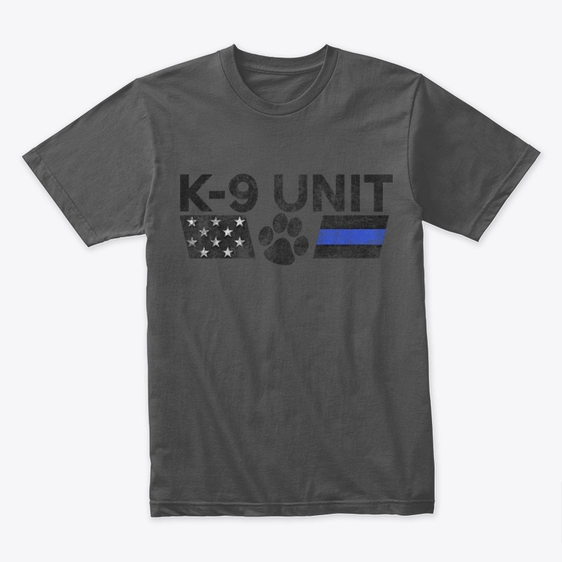 K-9 Logo Charcoal