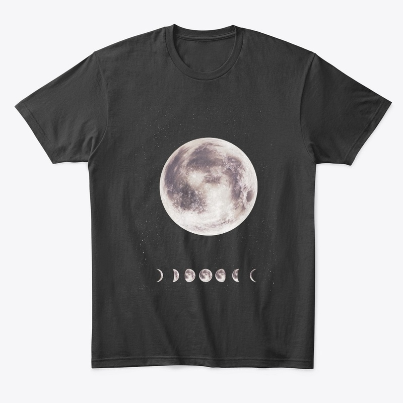 The Moon Phases Space Lunar Design