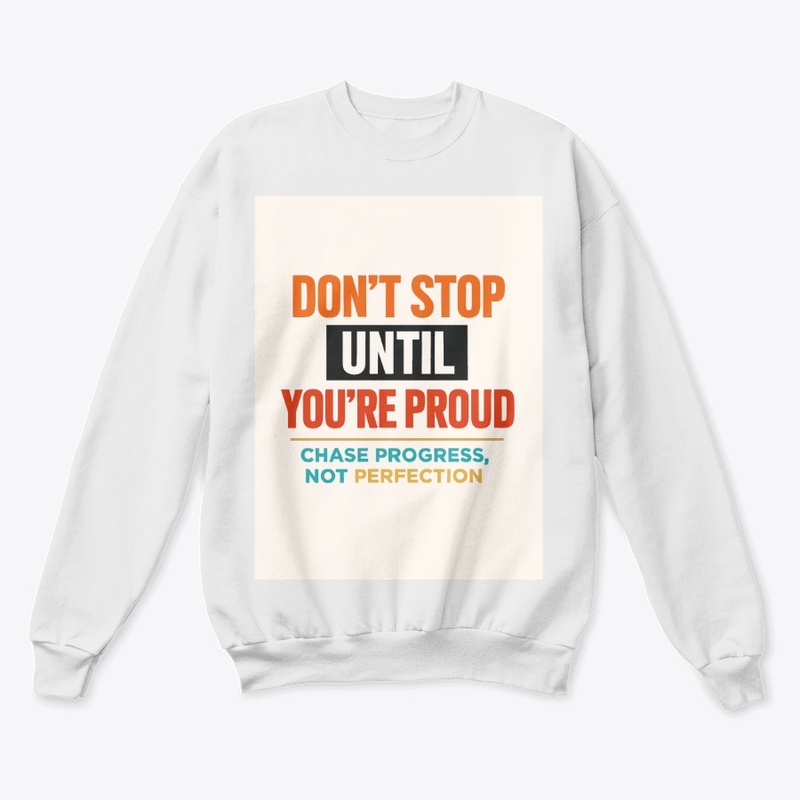 Bold Motivation Typography Tee