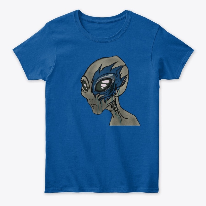 Navy Alien Head