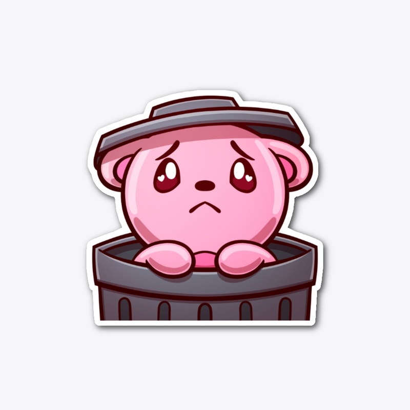 Trash Bear Sticker