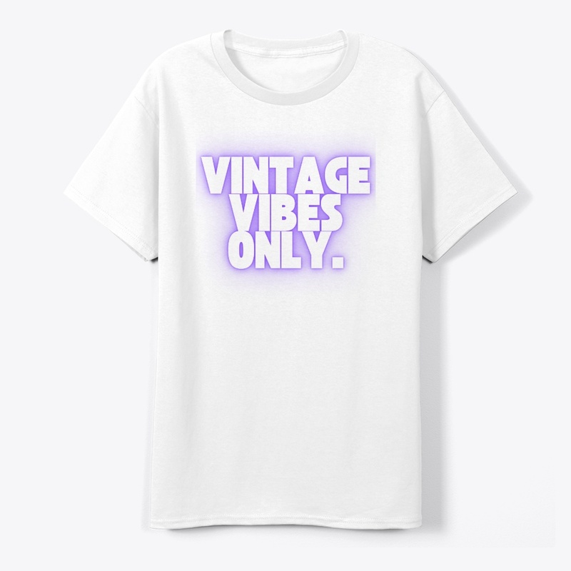 Vintage Vibes Only T-Shirt Design