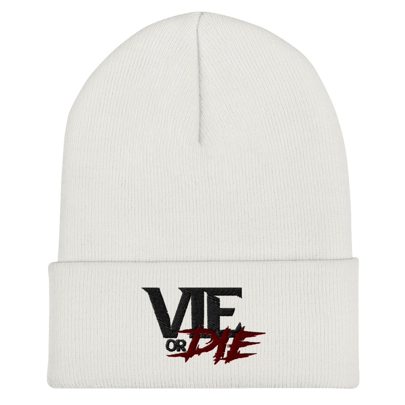 2024 VIEorDIE White Beanie