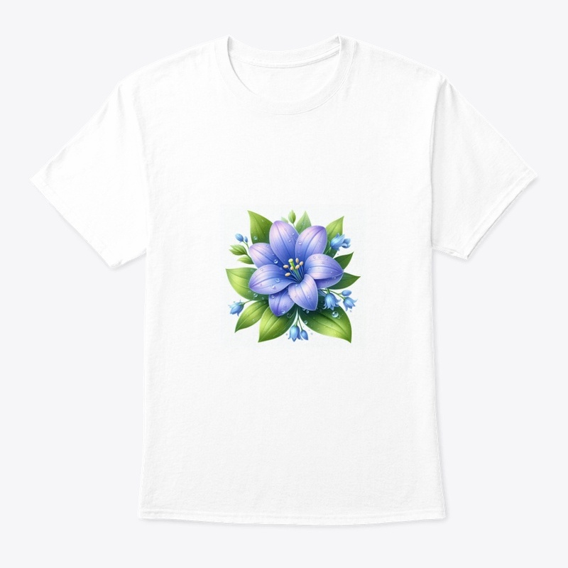 Blue flower