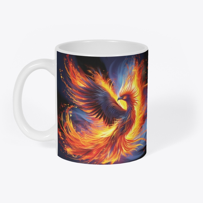 Phoenix's Fiery Ascension