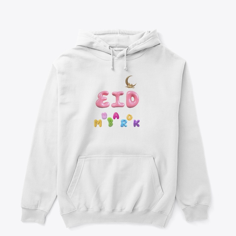 Eid Mubarok Bubble T-shirt Design 1