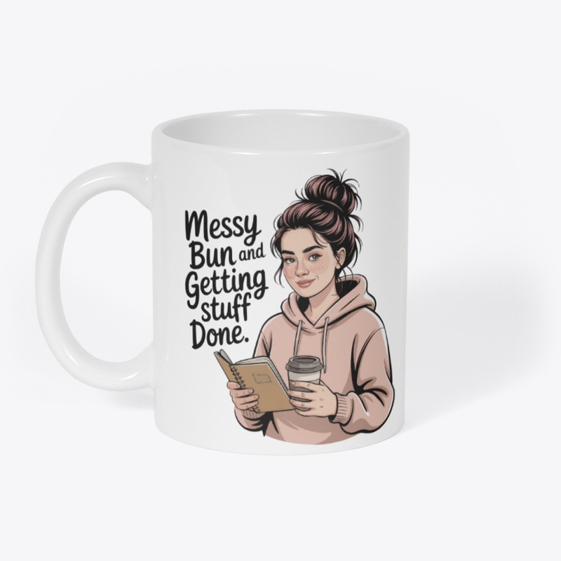 Messy Bun Motivation Outfit
