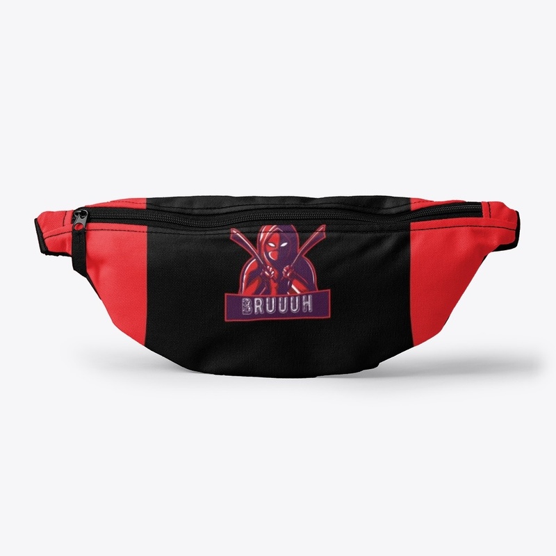 cool mask and fanny pack