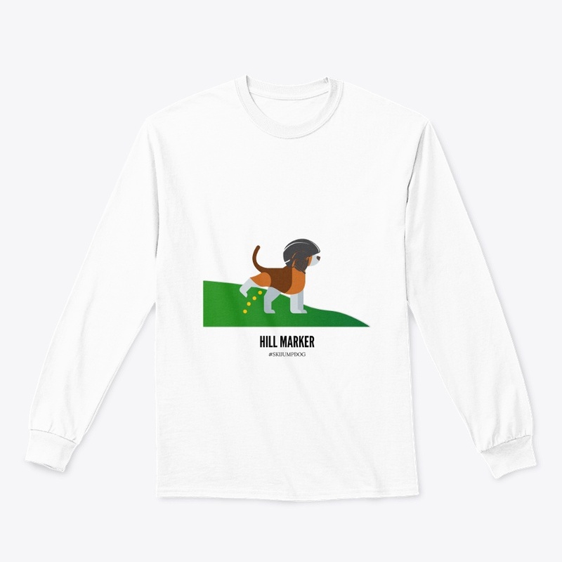 #SKIJUMPDOG Hill Marker Shirt