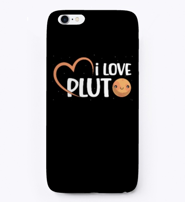 I Love Pluto Dwarf Planet Solar System