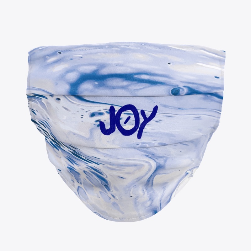 Blue Marble "JOY" Face Mask