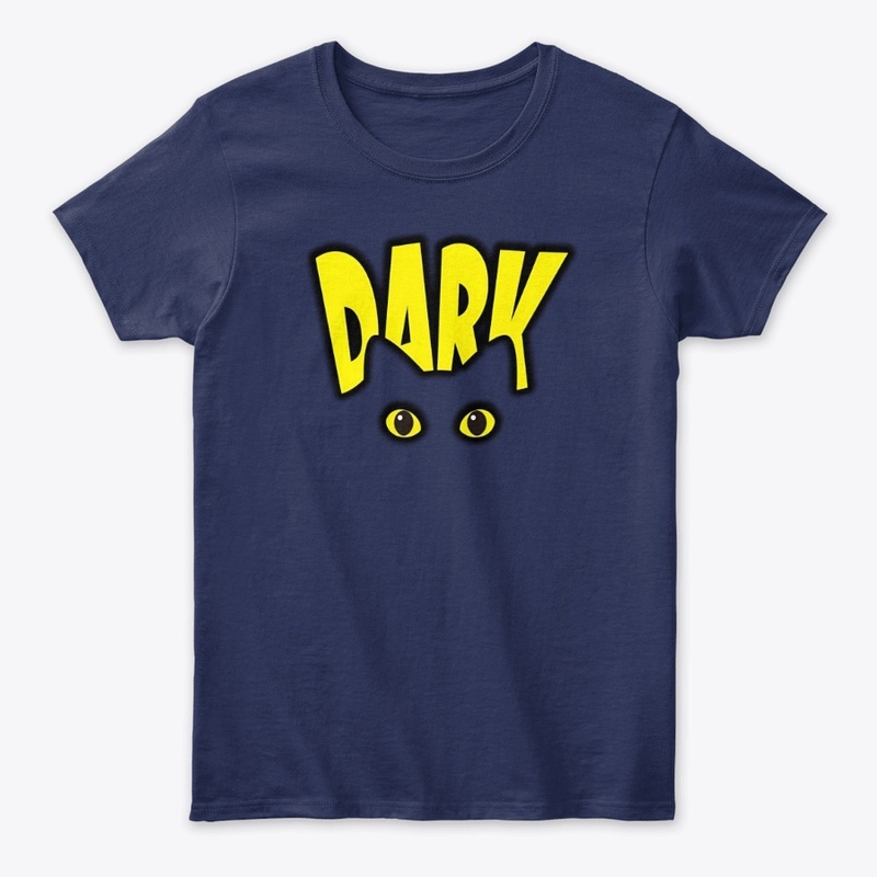 Dark Cat eye tshirt graphic design 