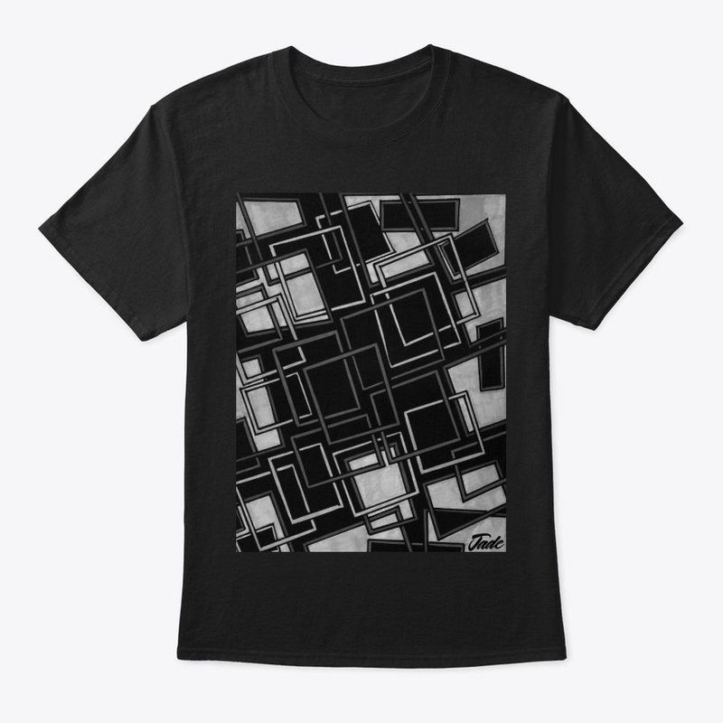 Black and Grey Maze Classic Tee Unisex