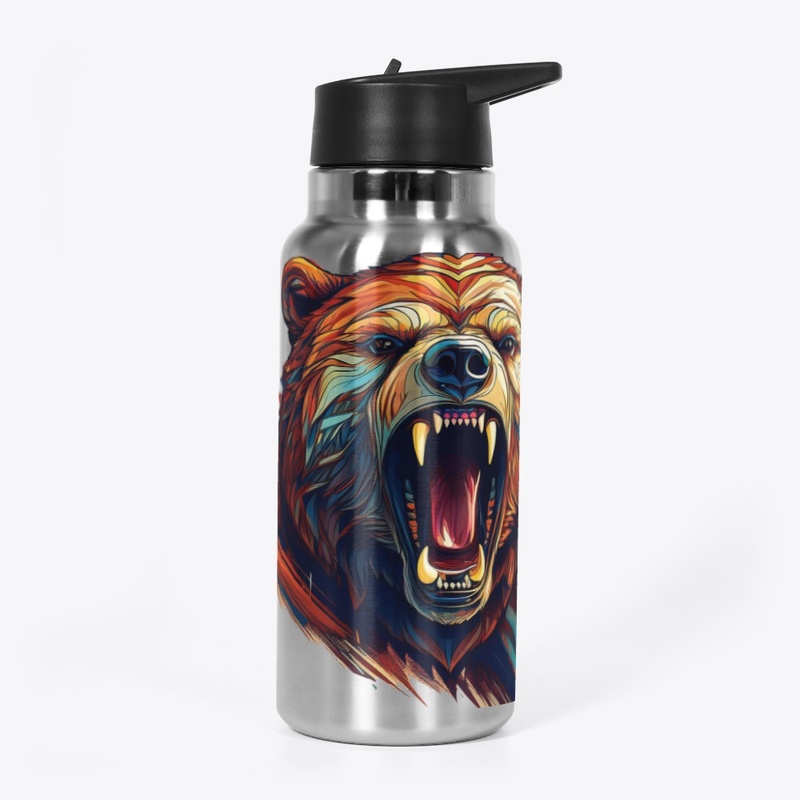 Grizzly Bear head