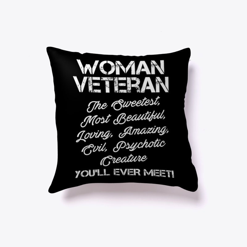 Woman Veteran Sweetest Creature You Meet