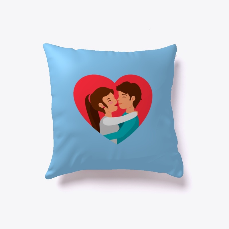 Couple in Red Heart