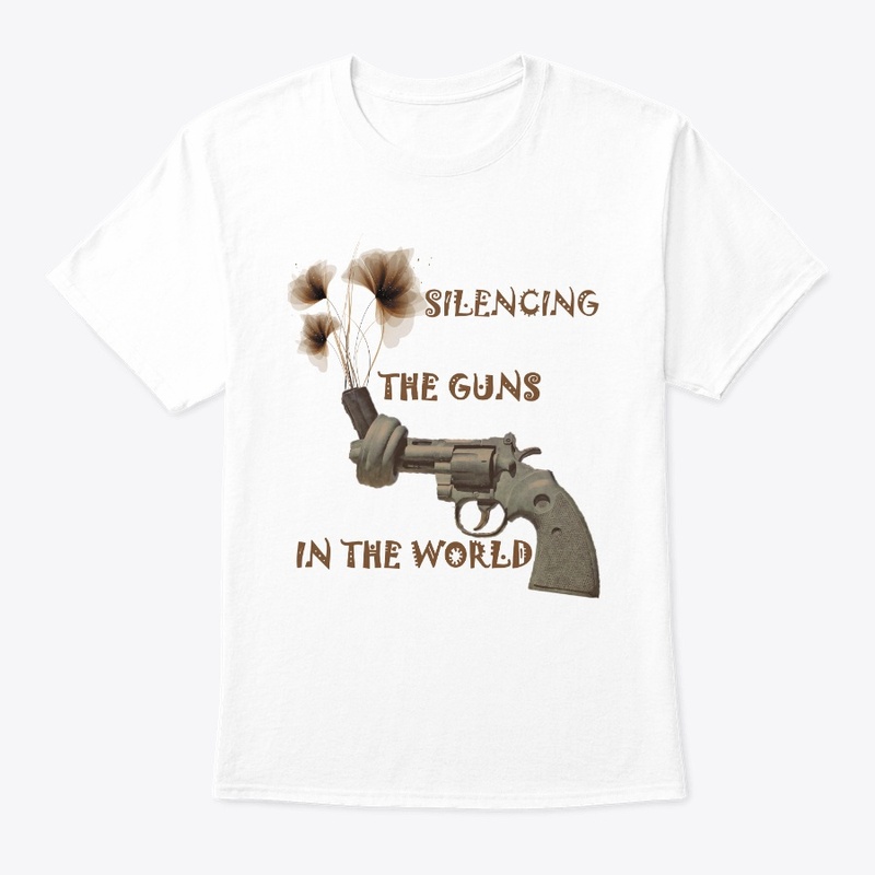 Silencing the guns t-shirt