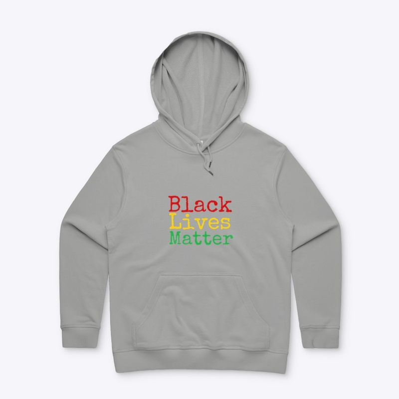 Black Lives Matter- Red, Yellow, Green