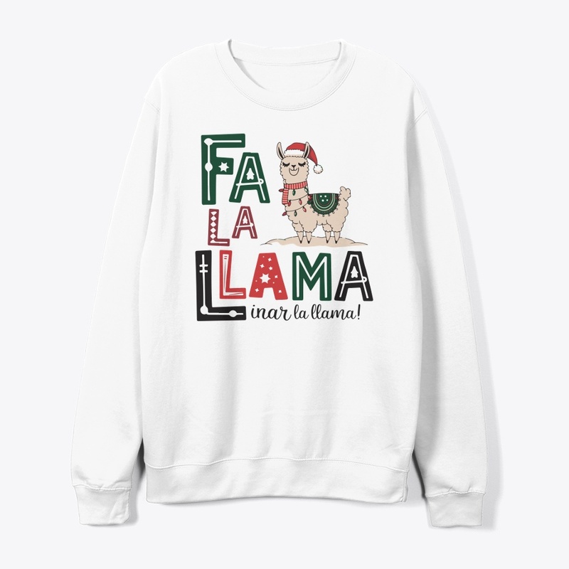 Fa La La Llama Christmas special T-shirt
