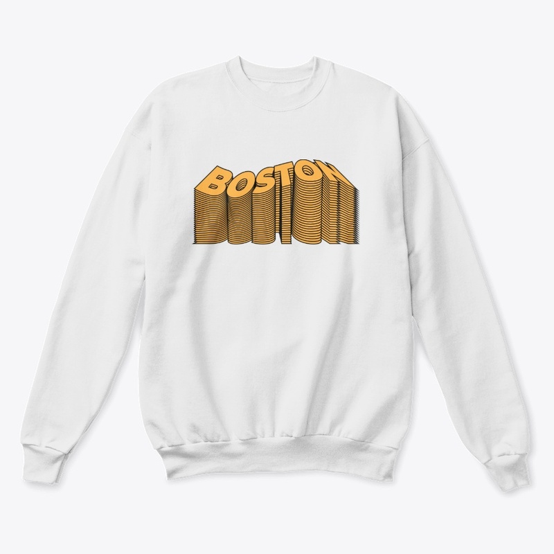 Boston Text Warp - Yellow/Black