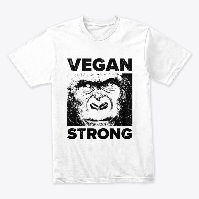Go Vegan Strong Gorilla