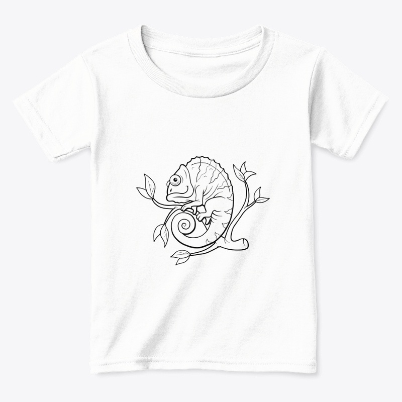 The Chameleon T-shirt Design