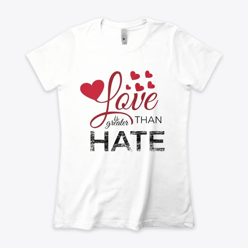 Love is greater than hate