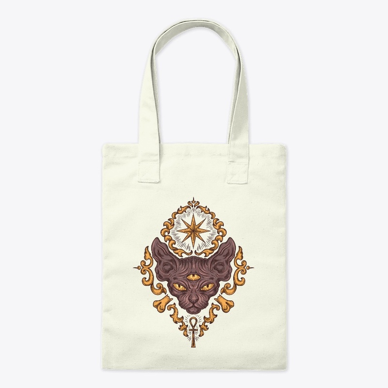 Third eye in cats t-shirt