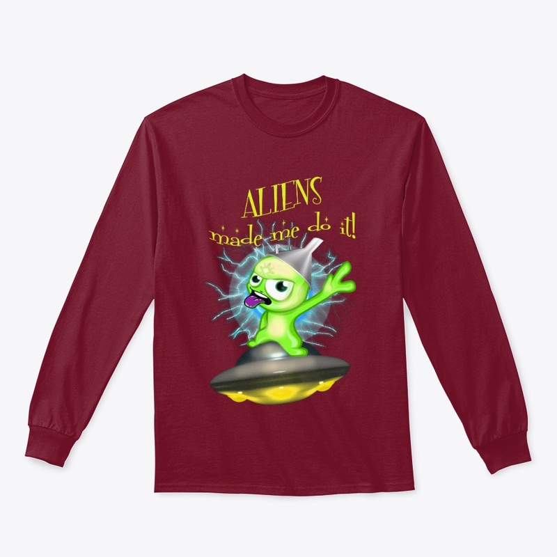 ALIENS made me do it!