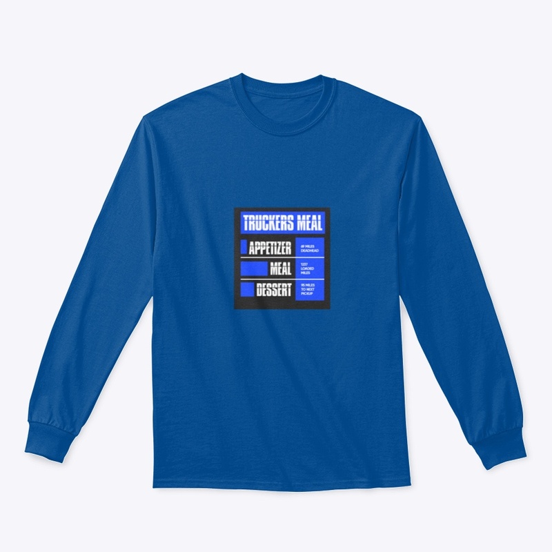 Truckers meal blue