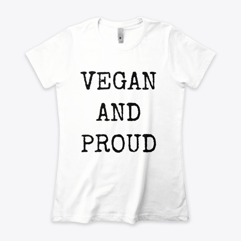 Vegan and proud