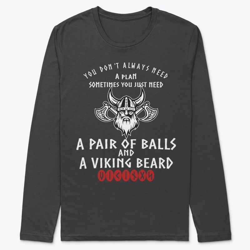 Funny Viking Quote Beard Warrior Gift
