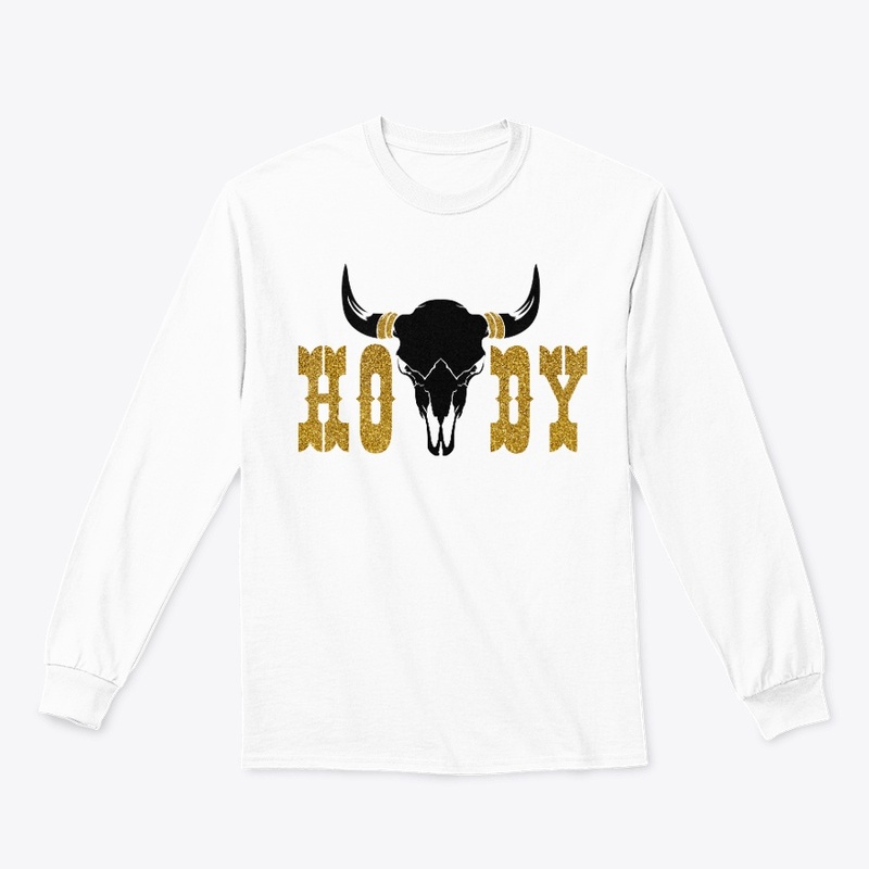 Howdy T-Shirt Women Cowgirl Rodeo
