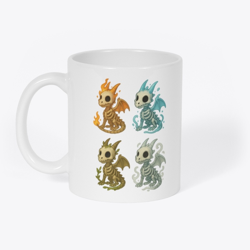 Undead Elemental Dragons