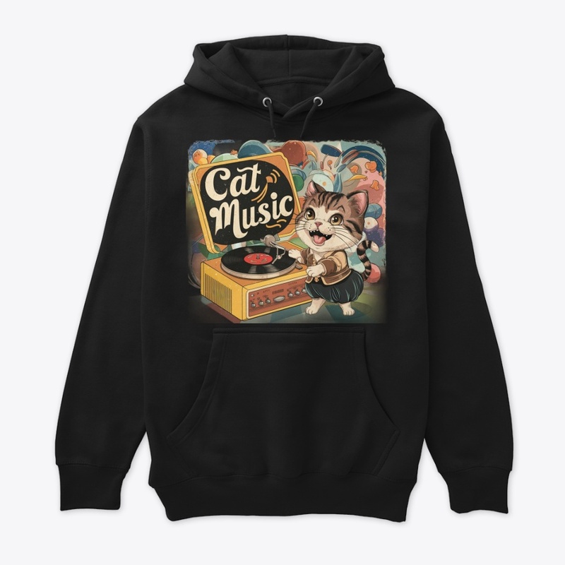 Cat vintage Music 