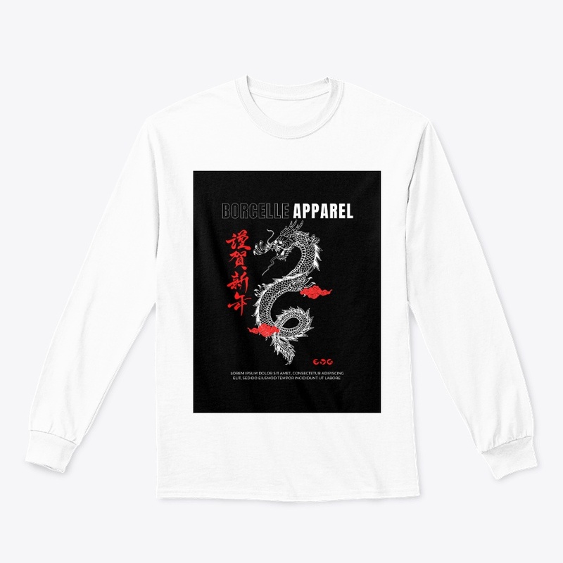dragon printed t_shirt