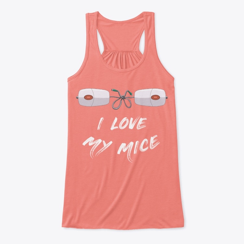 I love my mice bikini t-shirt