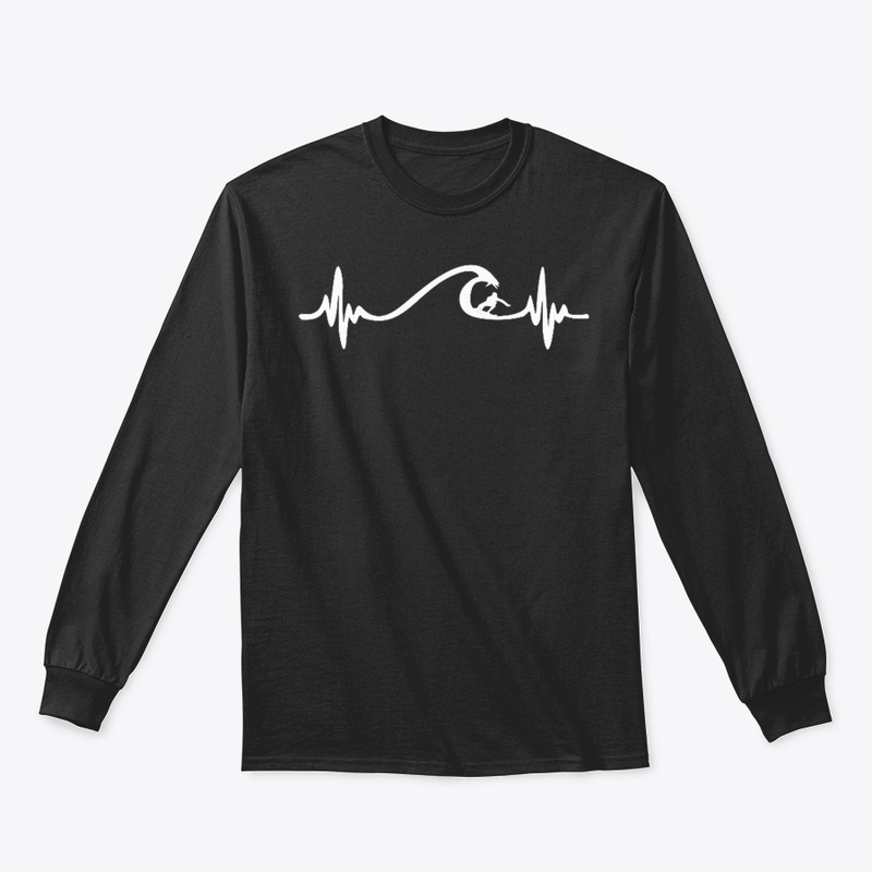 My Heart Beats Surf T Shirt