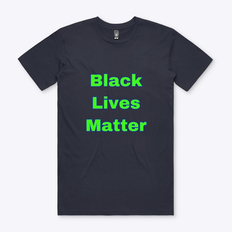Black Lives Matter - Lime & Blue